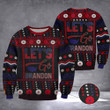 Let’s Go Brandon Ugly Christmas Sweater FJB Donald Trump Merch Gift