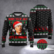 Merry 4th Of July Let's Go Brandon Ugly Xmas Sweater FJB Christmas Sweater