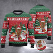 Highland Cow Ugly Christmas Sweater Merry Xmas Cow Clothing Gifts For Animal Lovers