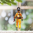 Fireman Ornament Honoring US Firefighter Ornament Best Decorated Christmas Trees