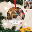 Personalized Memorial Christmas Ornaments With Picture Never Forgotten And Always Loved
