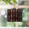 Book Lover Ornament Book Lover Christmas Ornament Presents For Nerds