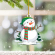Snowman Christmas Ornament Snowman Hanging Decorations Merry Christmas Gifts