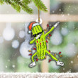 Dabbing Pickle Christmas Ornament Dabbing Pickle Funny 2023 Xmas Tree Ornament