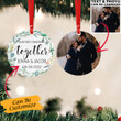 Personalized Image 1st Christmas Married Ornament 1st Christmas Together Ornament Decor Gift