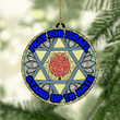 Pray For Israel Stand Up To Jewish Hate Ornament Support Israel Star Of David Ornament