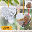 Personalized Photo Grandma Memorial Ornament Memorial Christmas Tree Ornaments