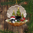 Boston Terrier Christmas Ornament Decorations Dog Christmas Tree Ornaments