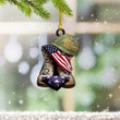 Veteran Boots Christmas Ornament Hanging Tree Decorations Vet Christmas Gifts 2023