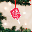 Deck The Halls With Paddle Balls Ornament Christmas Tree Hanging Ornament Decorations