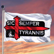 Sic Semper Tyrannis Flag Sic Semper Tyrannis Virginia Flag Patriot Merch