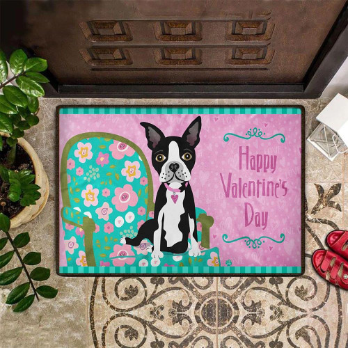 Chihuahua Valentines Day Happy Valentines Day Door Mat Cute Valentines Day Decor Gift