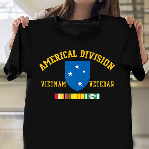 Americal Division Vietnam Veteran Shirt 23rd Infantry Division T-Shirt Gift Ideas For Veterans