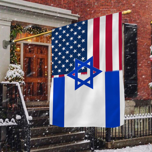 American And Israeli Flag I Stand With Israel Flag United States Support Israel Merchandise