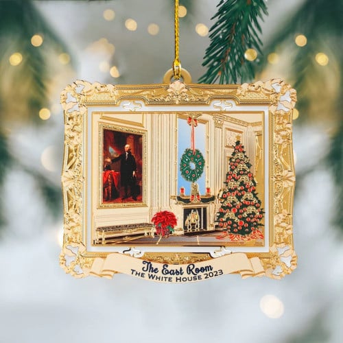 2023 White House Ornament The Easter Room White House Christmas Ornament 2023 Decoration