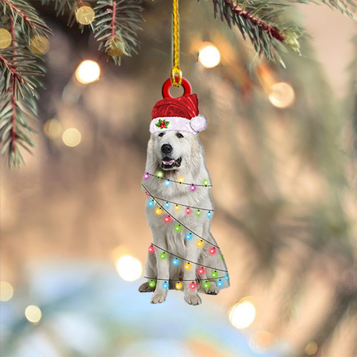 Great Pyrenees Christmas Ornament Great Pyrenees Dog Ornament Xmas Tree Decorations 2023