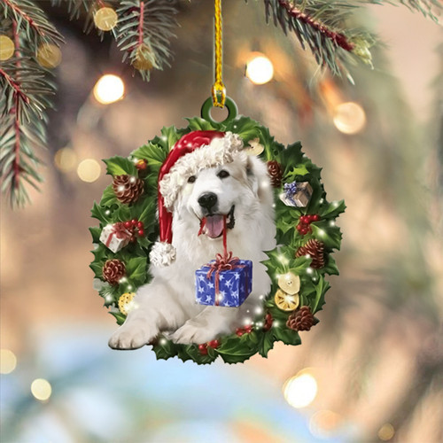 Great Pyrenees Christmas Ornament Xmas Tree Decorations Gifts For Dog Lovers Owners