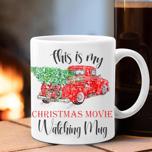 This Is My Christmas Movie Watching Mug Christmas Vacation Cups Gifts For Best Friends