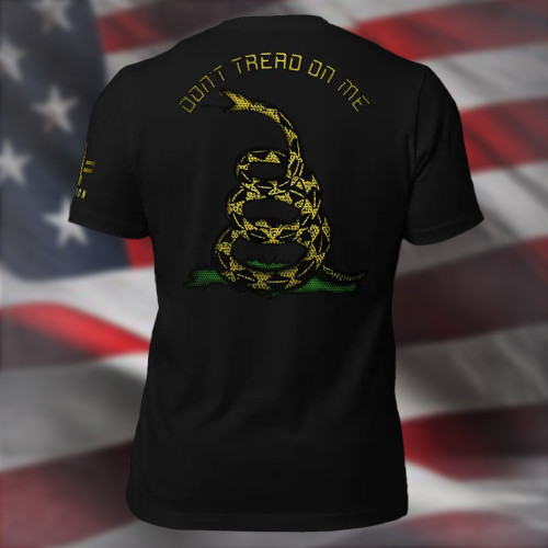 Don't Tread On Me Shirt Snake Gadsden Flag T-Shirt Gifts For Father