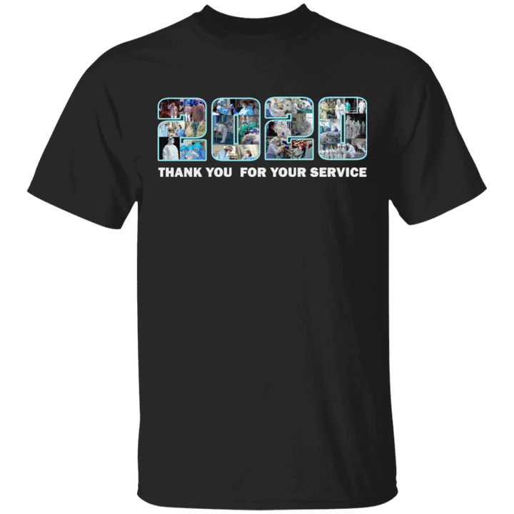 Nurse 2020 Thank You For Your Service T-Shirt Doctor Gift
