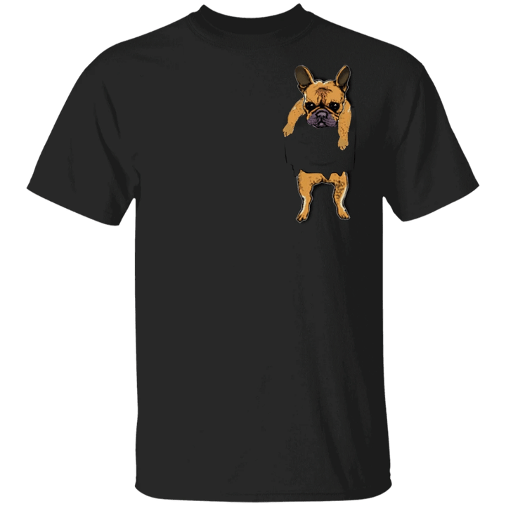 Frenchie Bulldog Inside Pocket Shirts Dog Lovely