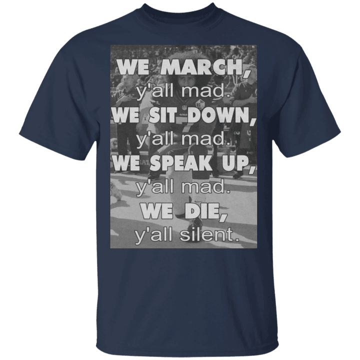Colin Kaepernick T-Shirt Justice Foe George Floyd Protest Shirt Blm