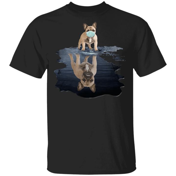 French Bulldog Shadow On Water Quarantined 2020 Shirt - Gift For Dog Lover