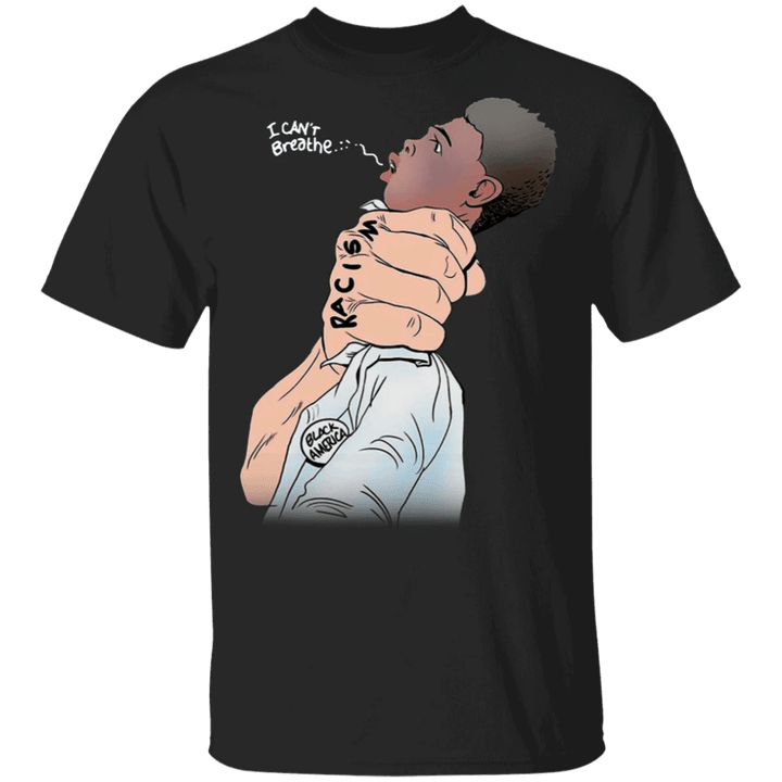George Floyd I Can't Breathe T-Shirt - Anti Racism Shirts
