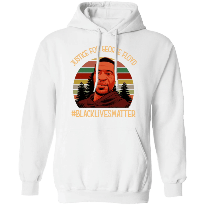 Justice For George Floyd Hoodie Blm Say His Name Black Lives Matter