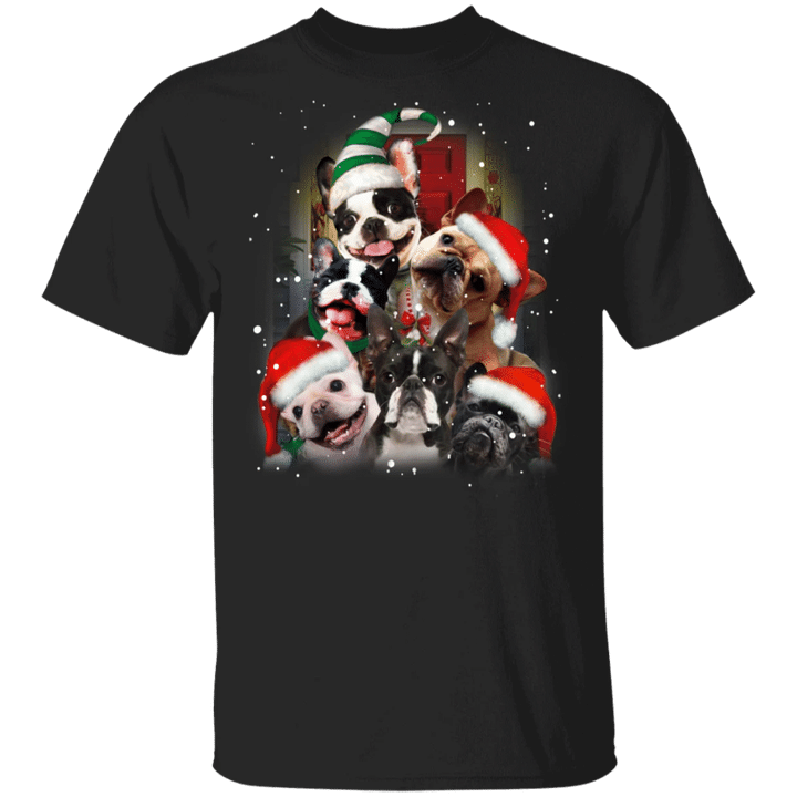 Frenchie T-Shirt Christmas Gifts For Men Best Friend Shirts Presents For Teenage Girls