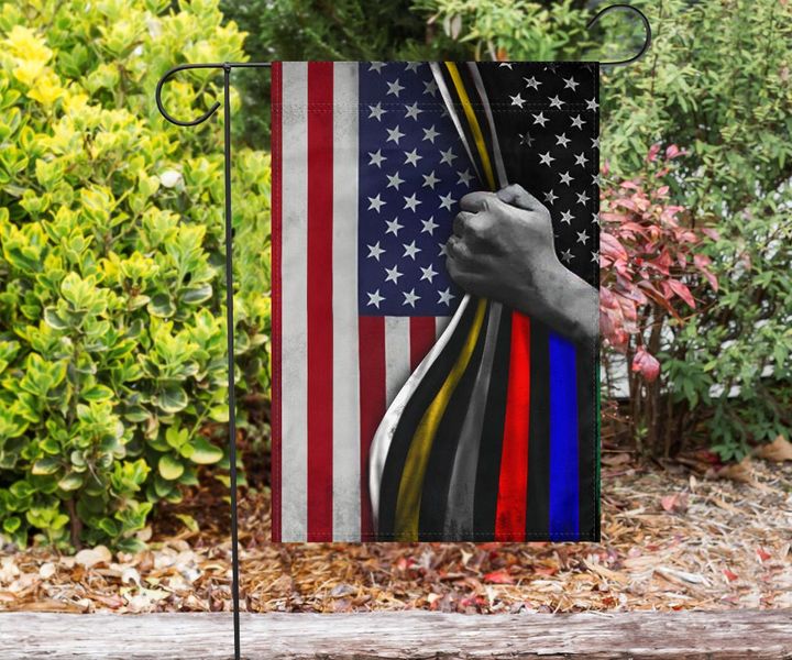 American Flag First Responders Thin Line Flag Police Sheriff Law Enforcement Fire Border