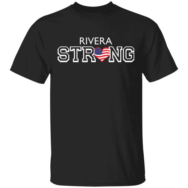 Ron Rivera Strong Shirt Cancer Strong American Flag T-Shirt Inspirational Cancer Awareness Merch