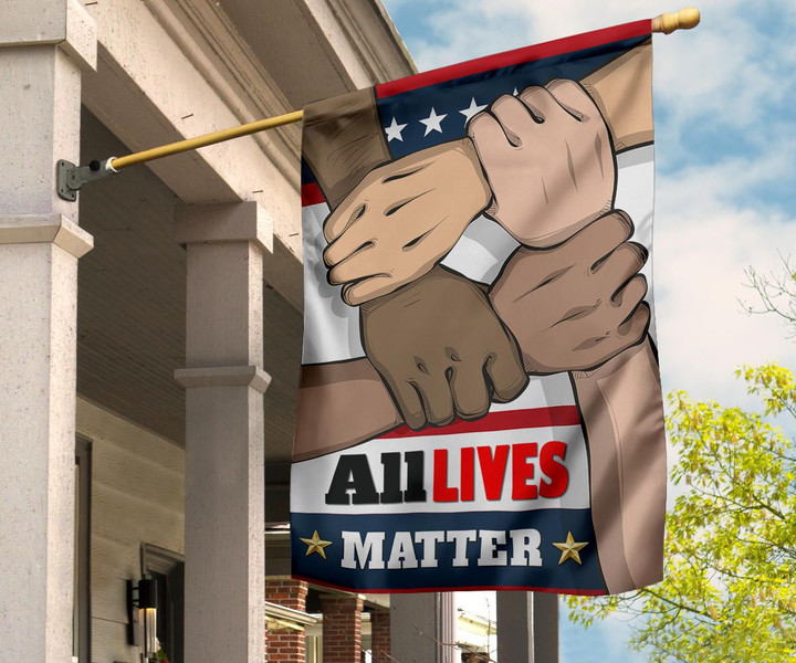 All Lives Matter Flag BLM Black Lives Matter Flag For Garden Decor