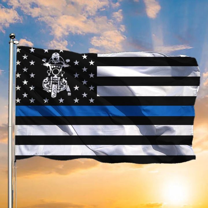 Thin Blue Line American Flag Respect Cops Support Law Enforcement Veterans Day Gifts For Police