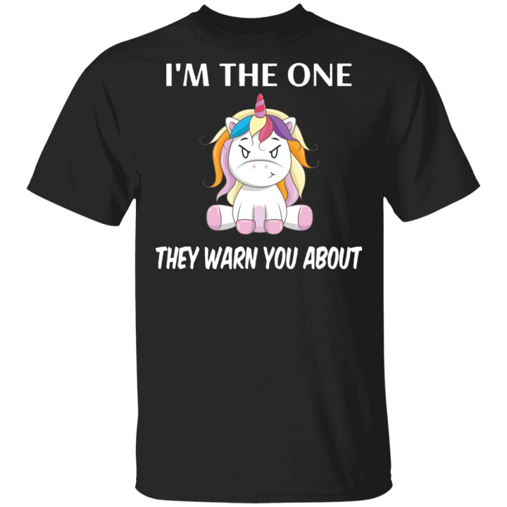 Sloth I'm The One They Warn You Shirt Cute Saying t-Shirt Gift For Sister In Law