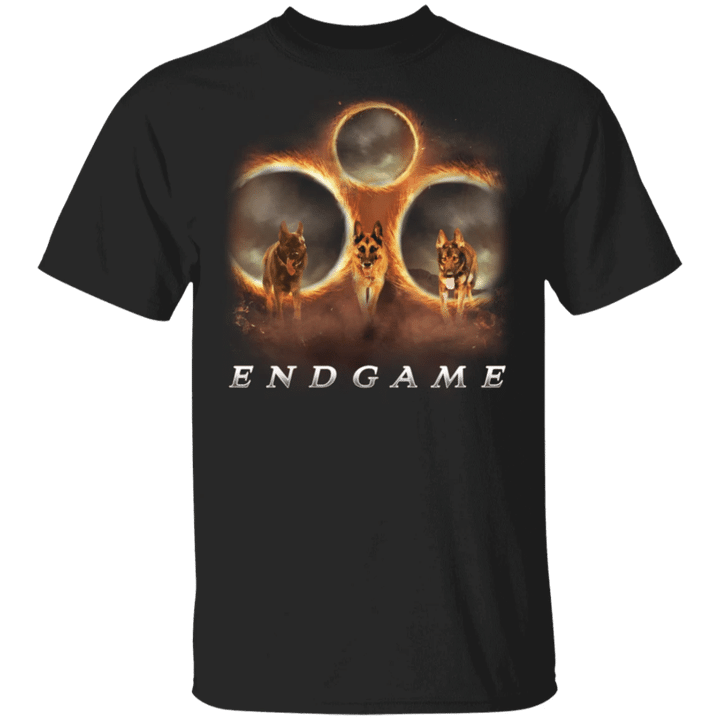 Endgame German Shepherd T-Shirt Gift For Dog Lover