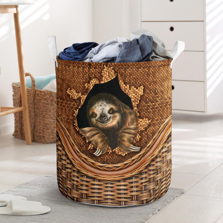 Sloth Decorative Laundry Basket Storage Bin Mothers Day Gift Ideas Sloth Lovers