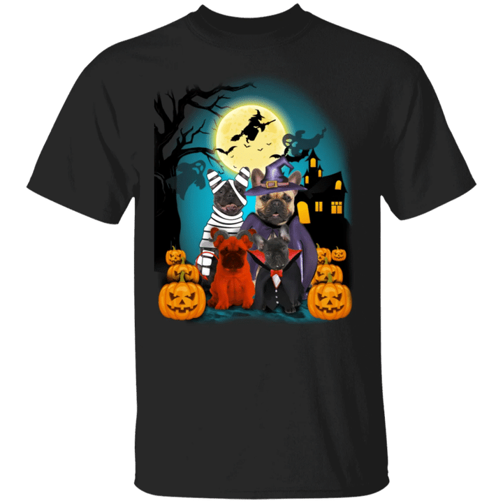 French Bulldog Family Halloween T-Shirt Cute Halloween Shirt For Best Friend Gift Idea