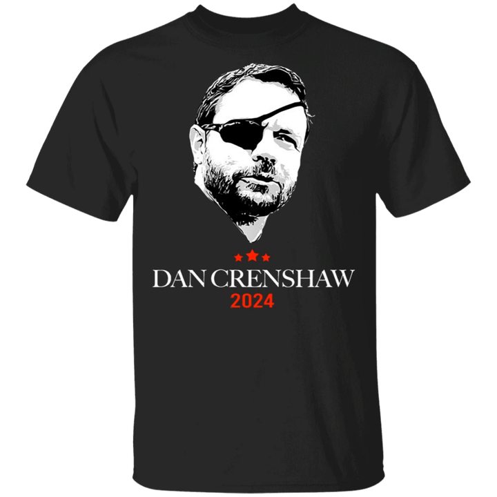 Dan Crenshaw 2024 T-Shirt Conservative Republicans Crenshaw For President Texas For Trump
