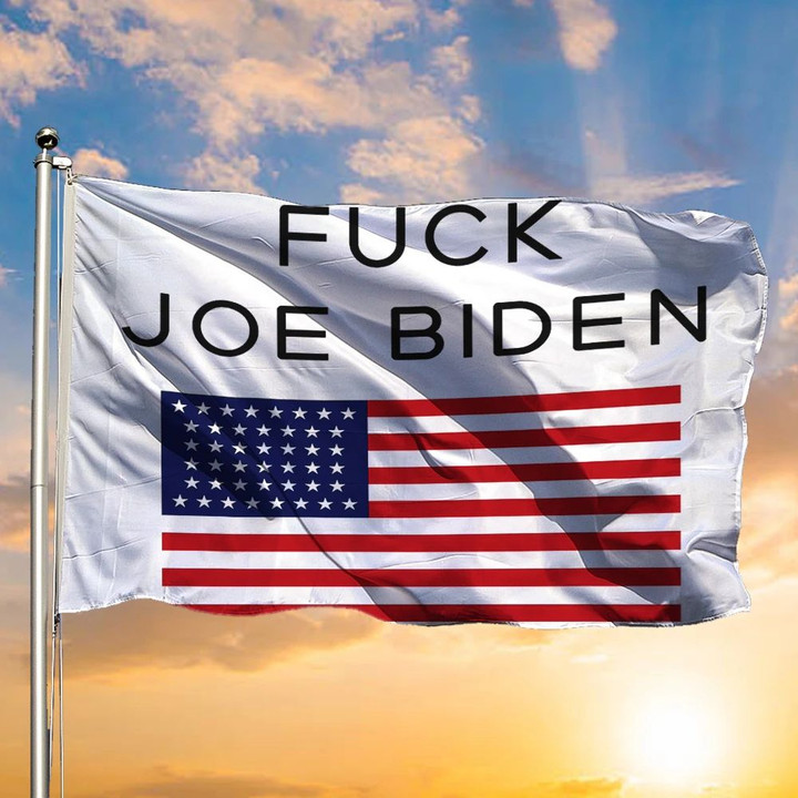 Fuck Biden Flag American Flag Fuck Joe Biden Anti Biden Flag Merch Not My President