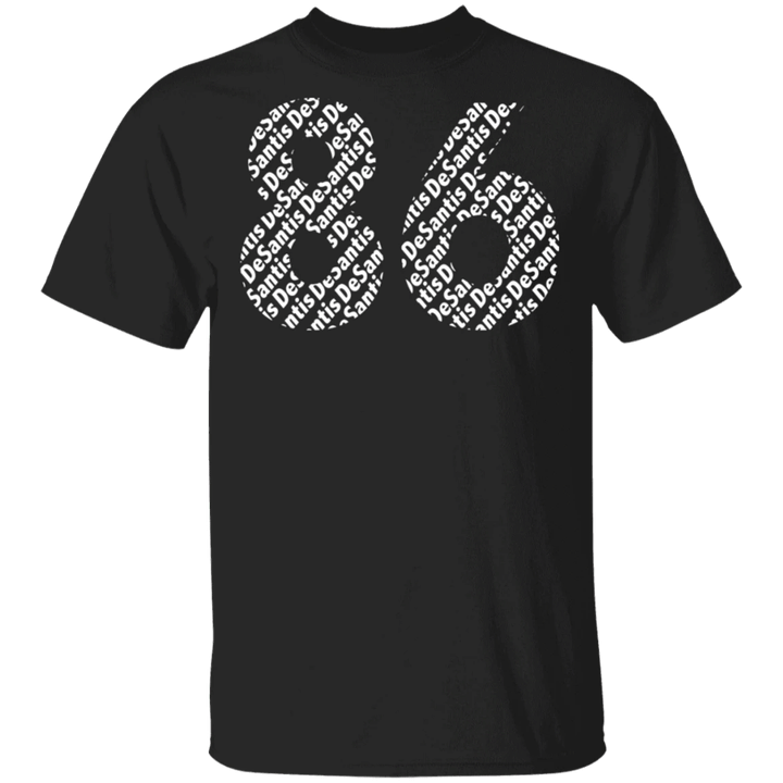 DeSantis 86 Shirt US Election 2024 T-shirt For Ron DeSantis Supporter