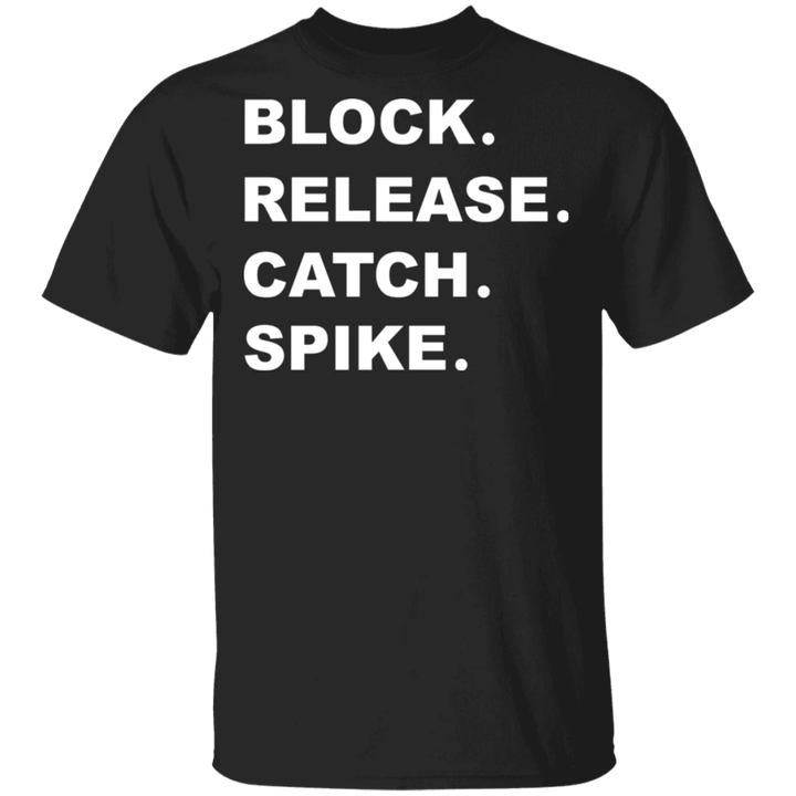 National Tight End Day T-Shirt Block Release Catch Spike Shirt NFL Gifts For Football Fans