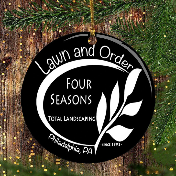Lawn And Order Four Seasons Total Landscaping Philadelphia Ornament Xmas Tree Decorations