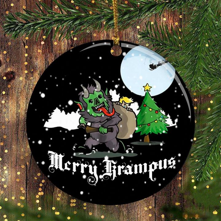 Merry Krampus Ornament Cute Funny Ornament Idea For Kids new Home Christmas Ornament 2020