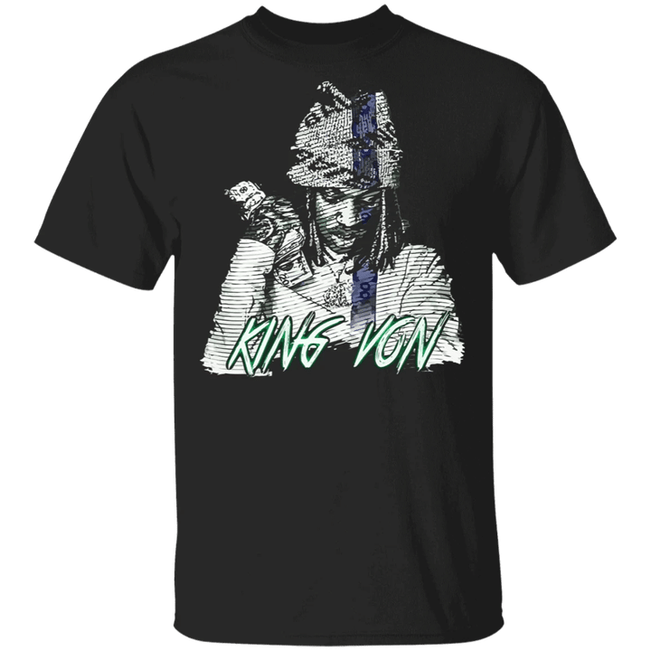 Chicago Rapper King Von T-Shirt King Von Memorial Shirt Designs, Rip King Von Merch