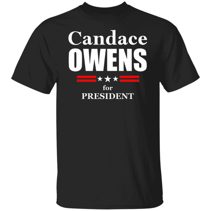 Candace Owens T-Shirt Candace Owens For President 2024 Political Tee
