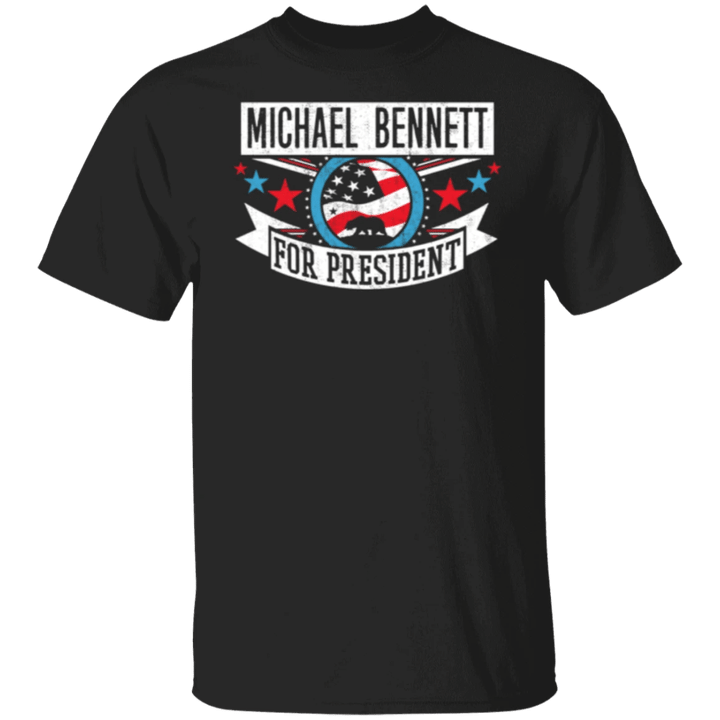 Michael Bennet 2024 Shirt America Flag Graphic Funny Political T-Shirts Gifts For