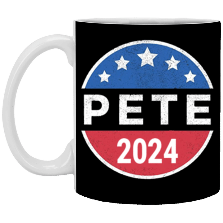 Pete Buttigieg 2024 Mug America Graphic Pete For President Political Mugs Gift For Girl
