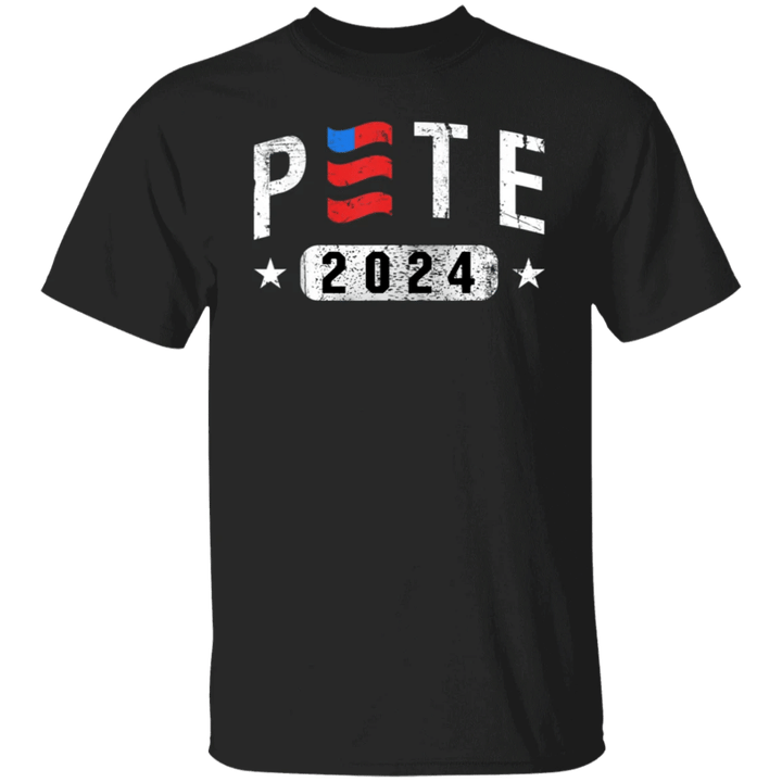 Pete Buttigieg 2024 Shirt Presidential Candidates 2024 Campaign T-Shirt Step Father Gifts