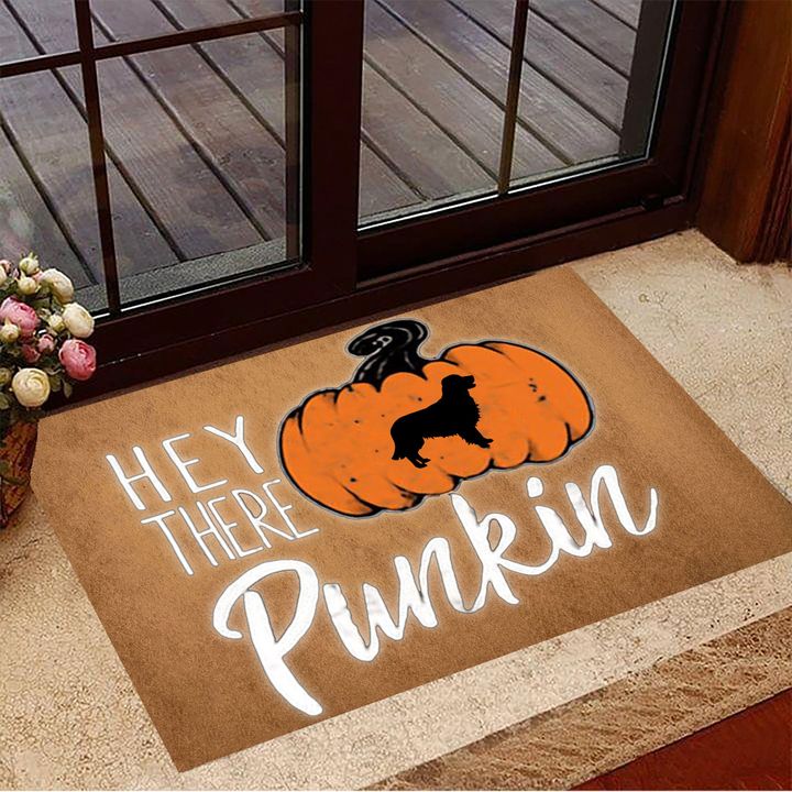 Retriever Hey There Pumpkin Doormat Fall Welcome Mat Dog Lover Gifts
